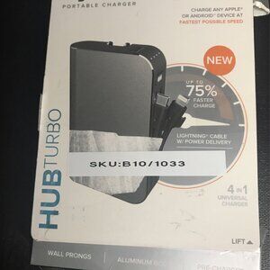 MyCharge HubTurbo 10050mAh mobile battery 4 IN 1 Universal chat UP 75% Faster